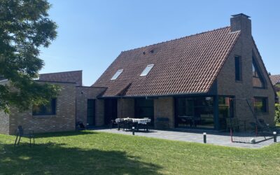 Extension en briques à Mérignies (59)